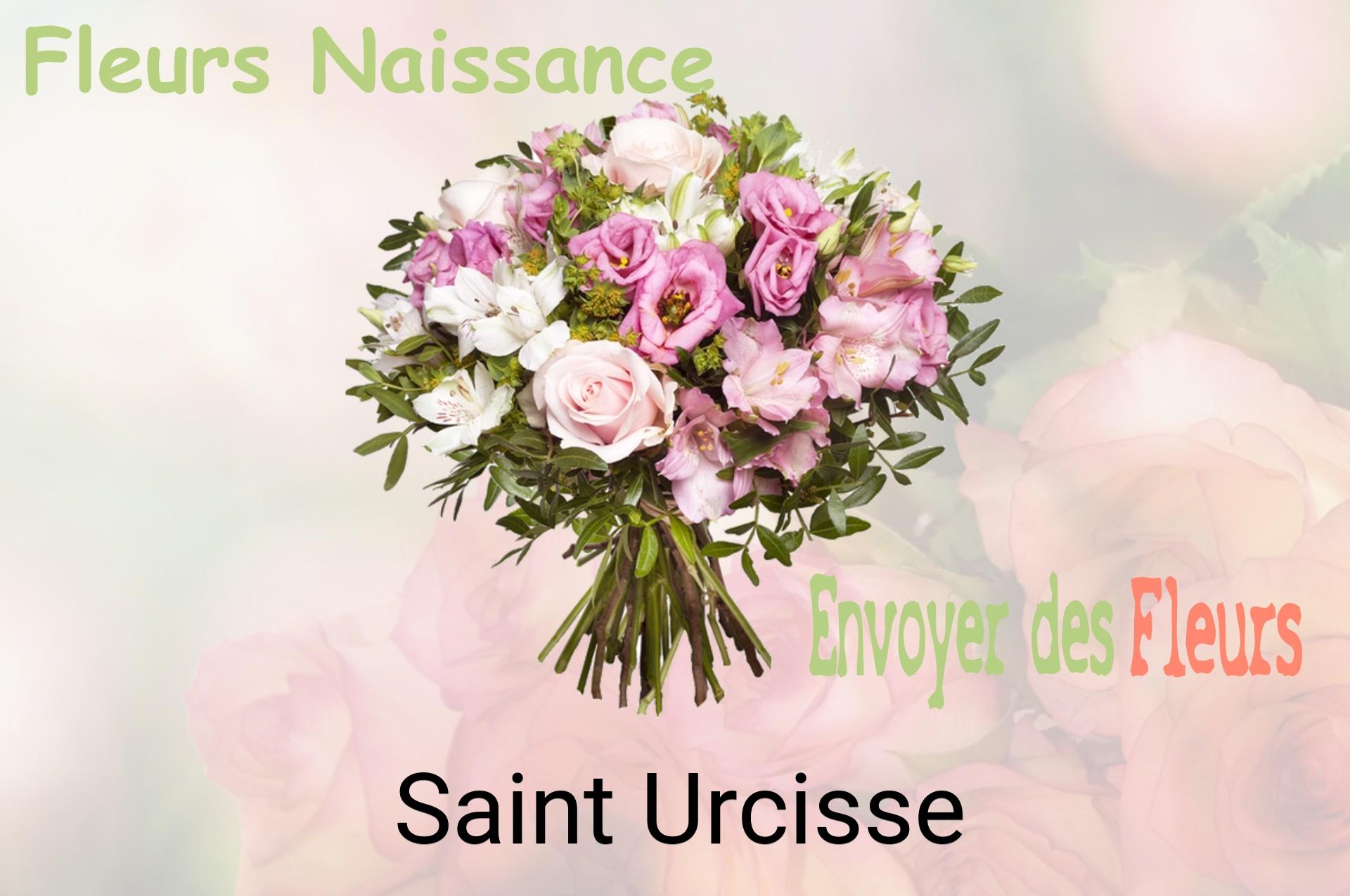 Bouquet de fleurs de naissance livré à Saint-Urcisse